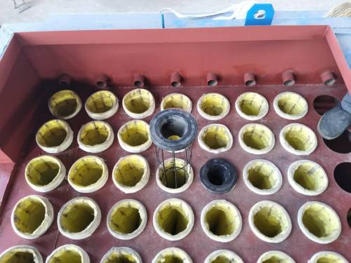 除塵布袋、骨架安裝 除塵布袋、骨架安裝